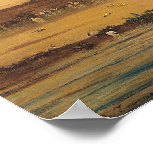 Afrikaanse olifanten poster (Hoek)