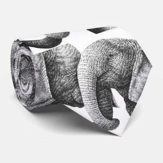 Afrikaanse olifanten stropdas (Opgerold)