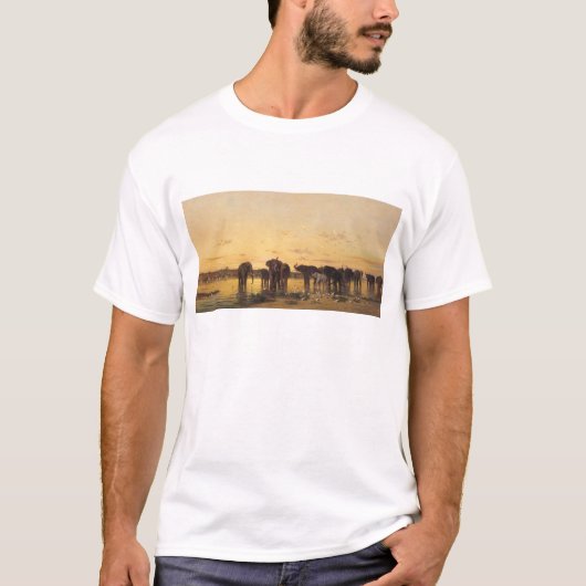 Afrikaanse olifanten t-shirt (Voorkant)