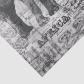 Afrikaanse olifanten tissuepapier (Detail)