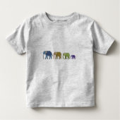 Afrikaanse olifanten Toddler Shirt (Voorkant)