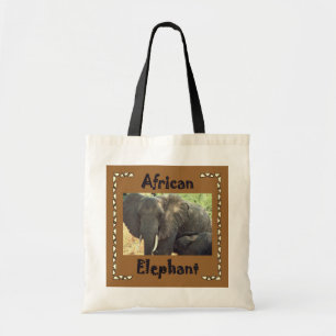 Afrikaanse olifanten tote bag