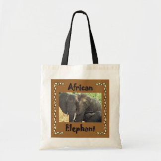 Afrikaanse olifanten tote bag