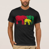 Afrikaanse olifanten van Brad Scott T-shirt (Voorkant)