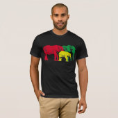 Afrikaanse olifanten van Brad Scott T-shirt (Voorkant volledig)