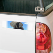 Afrikaanse olifantenBumpersticker Bumpersticker (Op Truck)