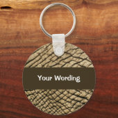 Afrikaanse olifantenhuid - safari curios sleutelhanger (Voorkant)