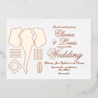 Afrikaanse olifantenmarkeringsweddenschap geperst