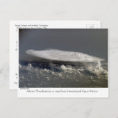 Afrikaanse onweersbui gezien vanuit ISS Briefkaart (Voorkant / Achterkant)