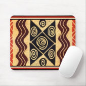 Afrikaanse Oorspronkelijke Decor Muismat (Met muis)