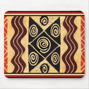 Afrikaanse Oorspronkelijke Decor Muismat