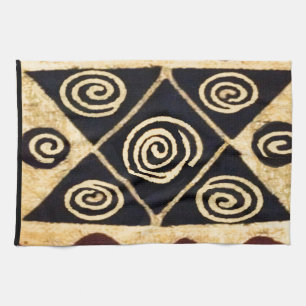 Afrikaanse Oorspronkelijke Decor Theedoek