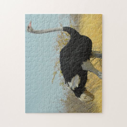 Afrikaanse Ostrige Legpuzzel (Verticaal)