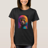 Afrikaanse Otter Trots Pop Zwart Afro Otter  3 T-shirt (Voorkant)
