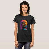 Afrikaanse Otter Trots Pop Zwart Afro Otter  3 T-shirt (Voorkant volledig)