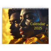 Afrikaanse paar kunst Kalender (Hoes)