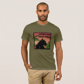 Afrikaanse panter in Jungle T-shirt (Voorkant volledig)