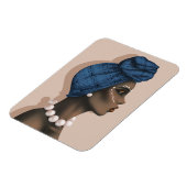 Afrikaanse parel fotomagneet magneet (Linkerzijde)