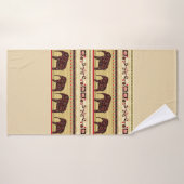 Afrikaanse patchwork badhanddoek (Badhanddoek)