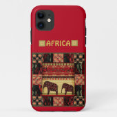 Afrikaanse patchwork Case-Mate iPhone case (Achterkant)