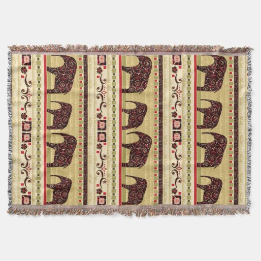 Afrikaanse patchwork deken (Voorkant)