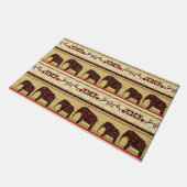 Afrikaanse patchwork deurmat (Schuin)