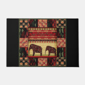 Afrikaanse patchwork deurmat (Voorkant)