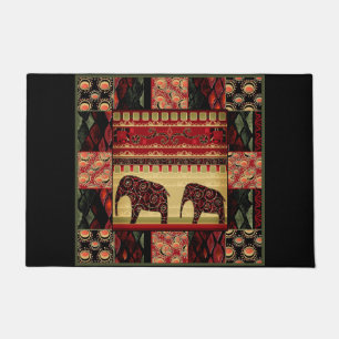 Afrikaanse patchwork deurmat
