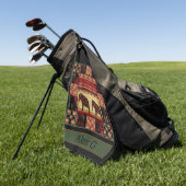 Afrikaanse patchwork golfhanddoek (Groen)