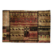 Afrikaanse patchwork: Grunge print achtergrond Kussensloop (Achterkant)