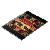 Afrikaanse patchwork notitieboek (Linkerzijde)