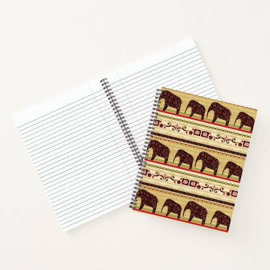 Afrikaanse patchwork notitieboek (Binnen)