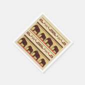 Afrikaanse patchwork servet (Hoek)