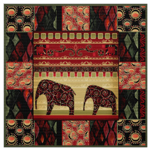 Afrikaanse patchwork stof