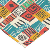 afrikaanse patchwork-tafelloper lange tafelloper (Hoek)