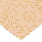 Afrikaanse patronen korte tafelloper (Hoek)