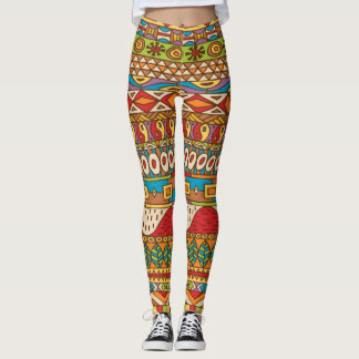 Afrikaanse  patronen  leggings