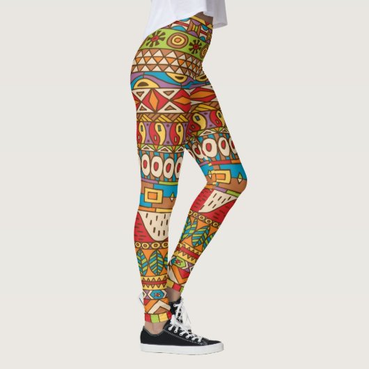 Afrikaanse  patronen  leggings (Rechts)