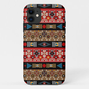 Afrikaanse patronen, loods met oosterse patronen Case-Mate iPhone case