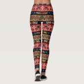 Afrikaanse patronen, loods met oosterse patronen leggings (Achterkant)
