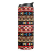 Afrikaanse patronen, loods met oosterse patronen thermosbeker (Gedraaid links)