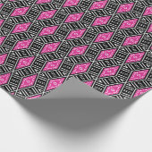 Afrikaanse patroonmix cadeaupapier (Hoek)