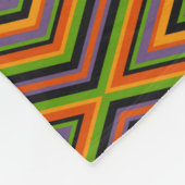 Afrikaanse patroonmix fleece deken (Hoek)