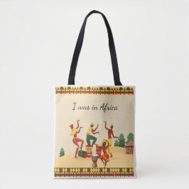 Afrikaanse patroontas | Ankara-afdruk | Cultureel Tote Bag