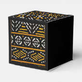 Afrikaanse patroonvaten bedankdoosjes (Achterkant)