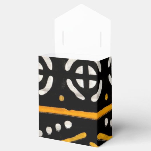 Afrikaanse patroonvaten bedankdoosjes (Geopend)