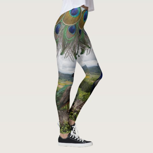 Afrikaanse peacock leggings (Rechts)