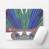 Afrikaanse pekelkleuren muismat (Met muis)