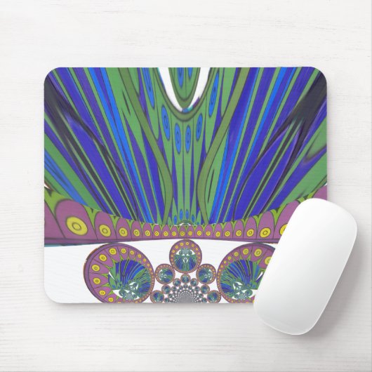 Afrikaanse pekelkleuren muismat (Met muis)