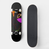 Afrikaanse Phoenix Rijzende Skateboard (Voorkant)
